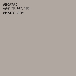 #B0A7A0 - Shady Lady Color Image